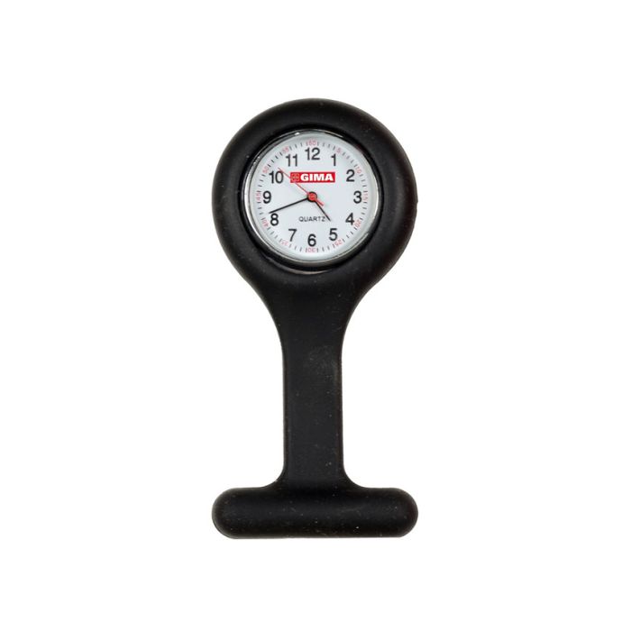 Orologio per infermiere colore nero rotondo Gima