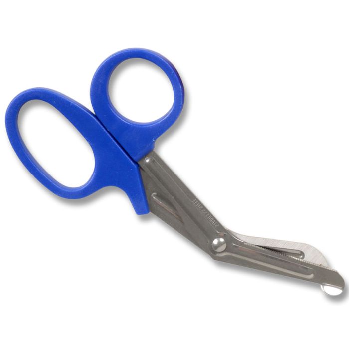 Forbici per bende in acciaio inox utility blu 19 cm Gima conf. 10 pezzi