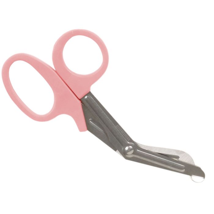 Forbici per bende in acciaio inox utility rosa 19 cm Gima conf. 10 pezzi