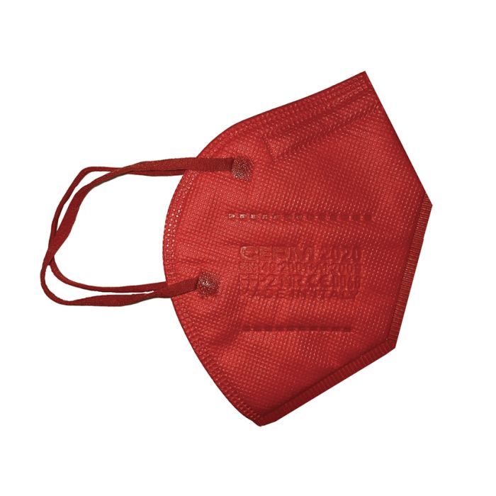 Mascherine FFP2 large rosse Gima conf. 20 pezzi