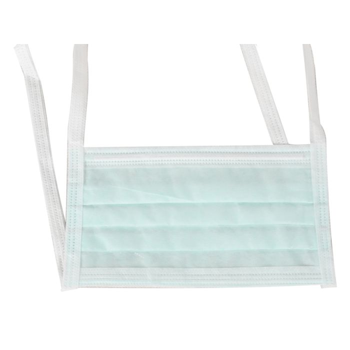 Mascherine chirurgiche filtranti IIR verdi adulti 4 veli con lacci Gima conf. 600 pezzi