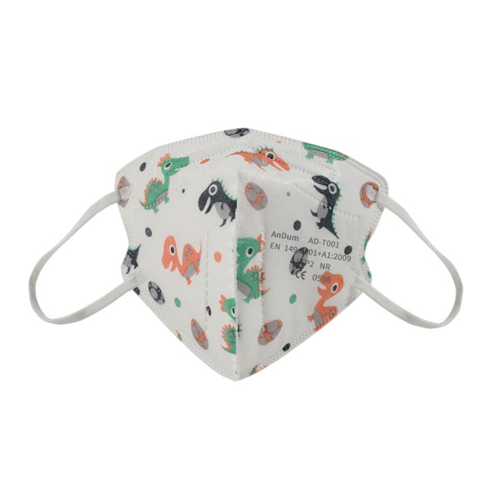 Mascherine FFP2 monouso small dinosauri Gima conf. 20 pezzi