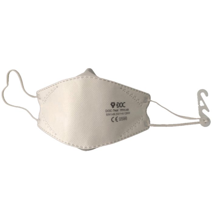 Mascherine FFP3 senza valvola con elastici GIMA HALO conf. 25 pezzi