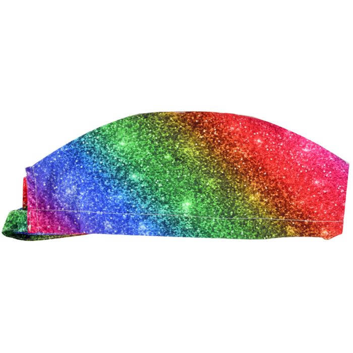 Cappellino chirurgico sala operatoria fantasia luccicante taglia M Gima