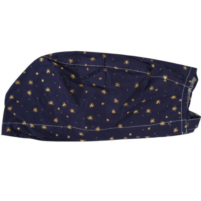 Cappellino chirurgico sala operatoria fantasia stelle taglia M Gima