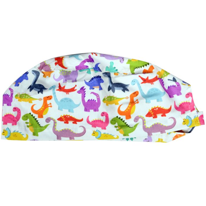 Cappellino chirurgico sala operatoria fantasia dino taglia M Gima