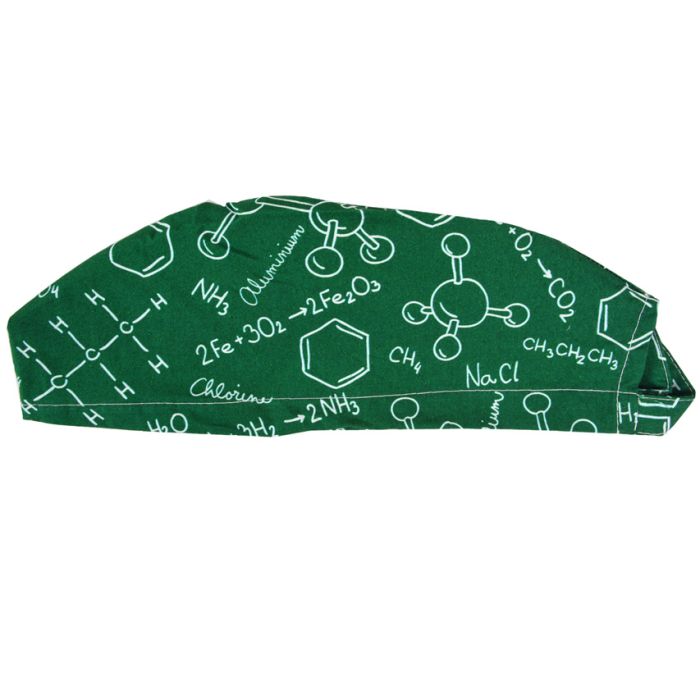 Cappellino chirurgico sala operatoria fantasia chimica taglia M Gima