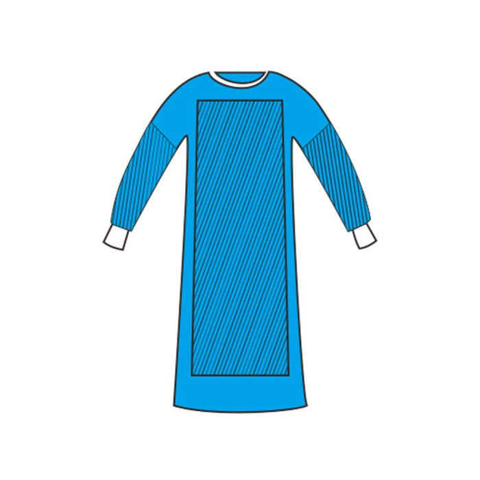 Camice chirurgico in SMS 50 g sterile rinforzato misura L ima conf. 50 pezzi