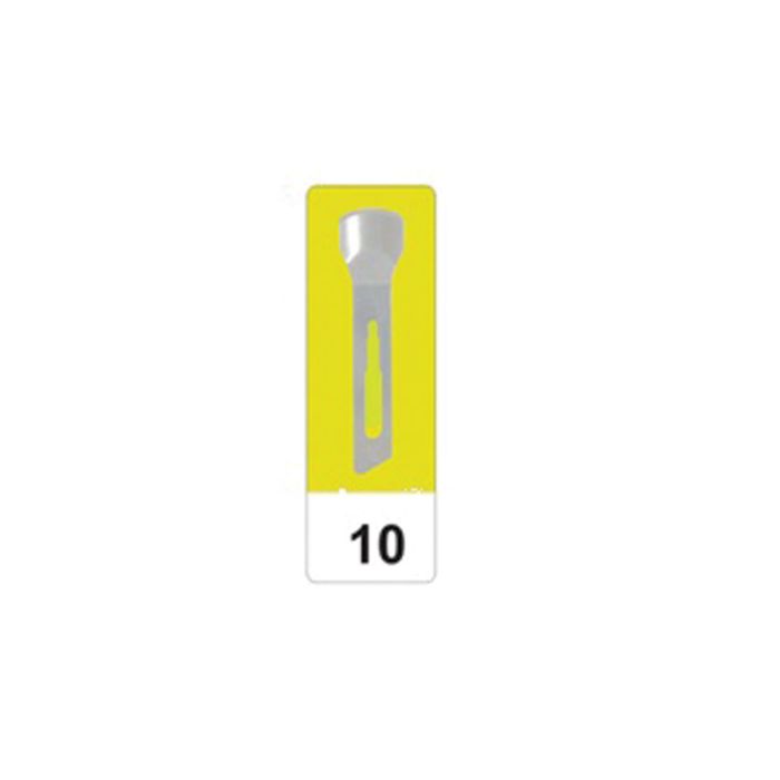 Lame sgorbie - Gouge sterile N.10 conf. 50 pezzi