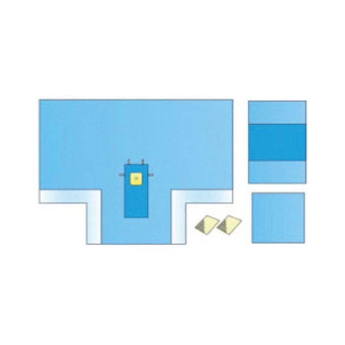 Set ortopedico di chirurgia per la mano, sterile, in TNT, conf. 8 pezzi