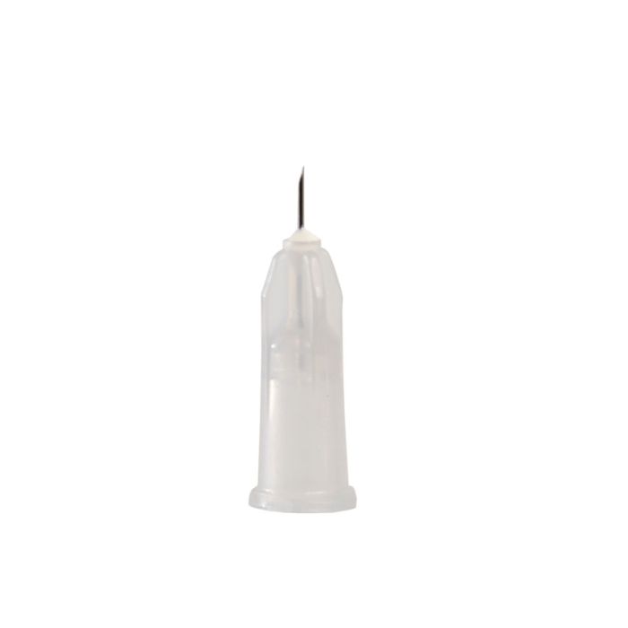 Ago mesoterapia Luer sterile, grigio, calibro 27G, diametro 0,40 mm, lunghezza 4 mm, conf. 100 pezzi