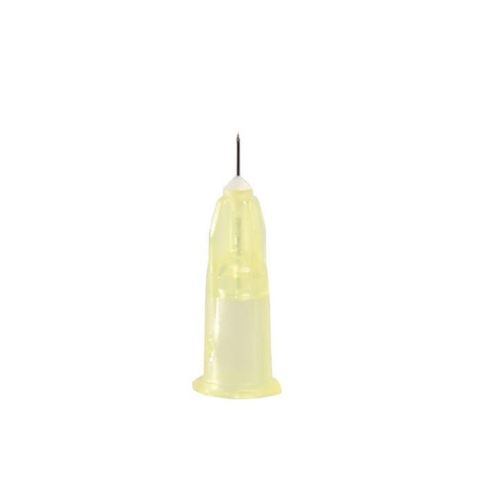 Ago mesoterapia Luer sterile, giallo, calibro 30G, diametro 0,30 mm, lunghezza 4 mm, conf. 100 pezzi