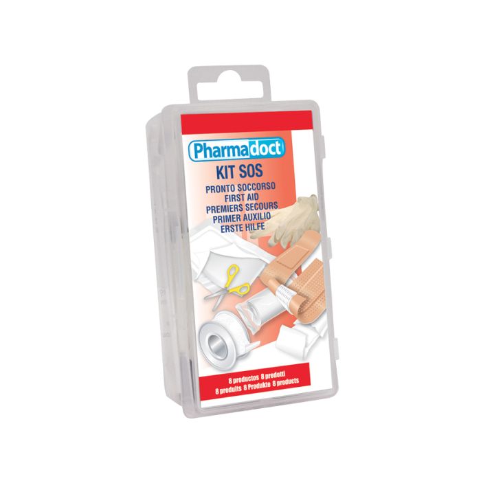 KIT PRONTO SOCCORSO 8 prodotti - conf. da 8 kit Gima