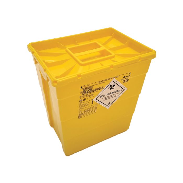 Contenitore per rifiuti speciali 30 litri in plastica - tappo singolo 