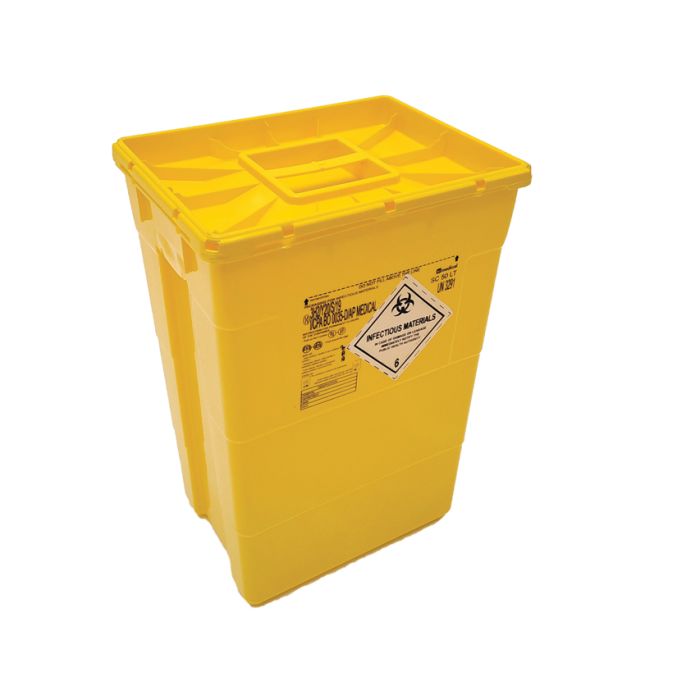 Contenitore rifiuti speciali 50 litri - tappo singolo 