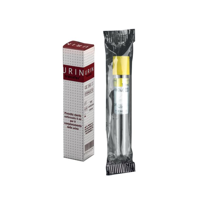PROVETTA SOTTOVUOTO URINE 10 ml conf. 100 pezzi