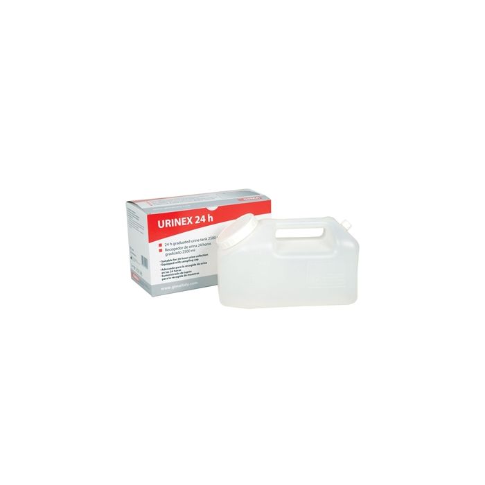 Contenitore per urine-Tanica graduata urine 24H-2500ml-Gima