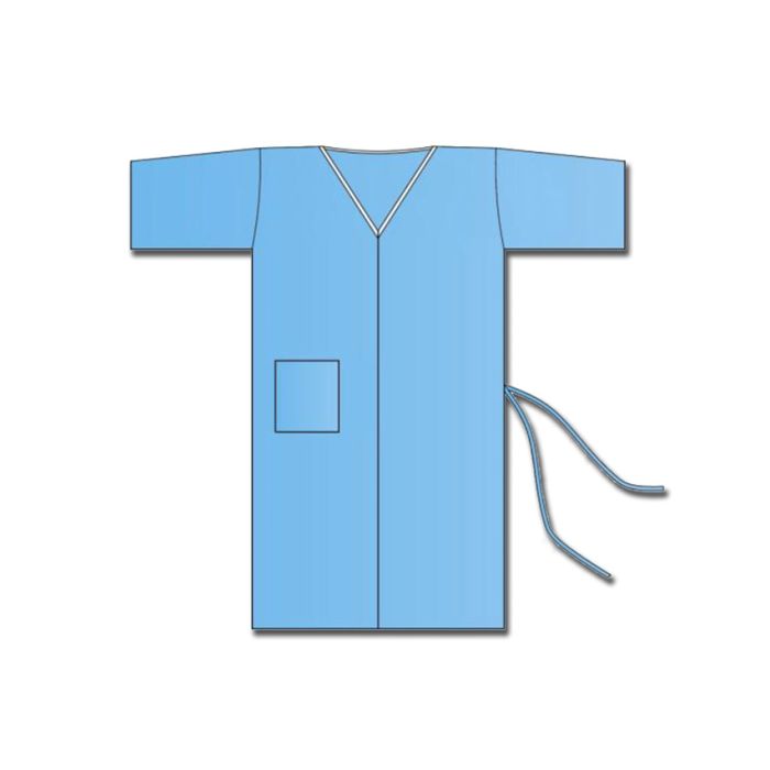 KIMONO MONOUSO IN TNT colore blu conf. 100 pezzi