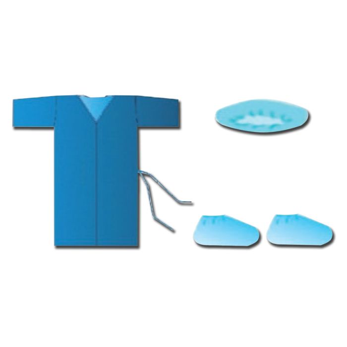 KIT VESTIZIONE PAZIENTE monouso non sterile conf. 25 pezzi