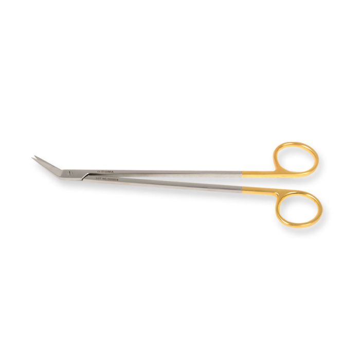 FORBICI CHIRURGICHE DEBAKEY POTTS SMITH TUGSTENO 19 cm ang 25° 