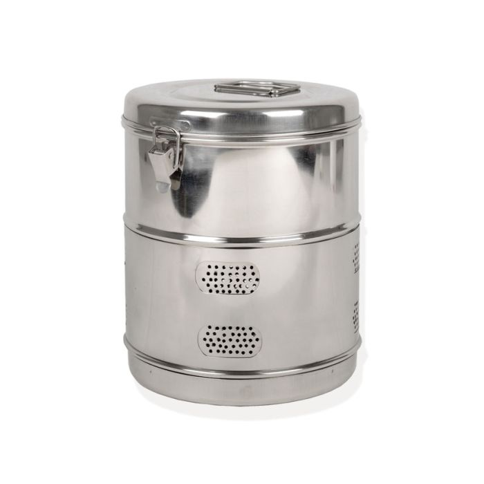 Drum cilindrico per sterilizzazione diametro 190 x h 240 mm Gima