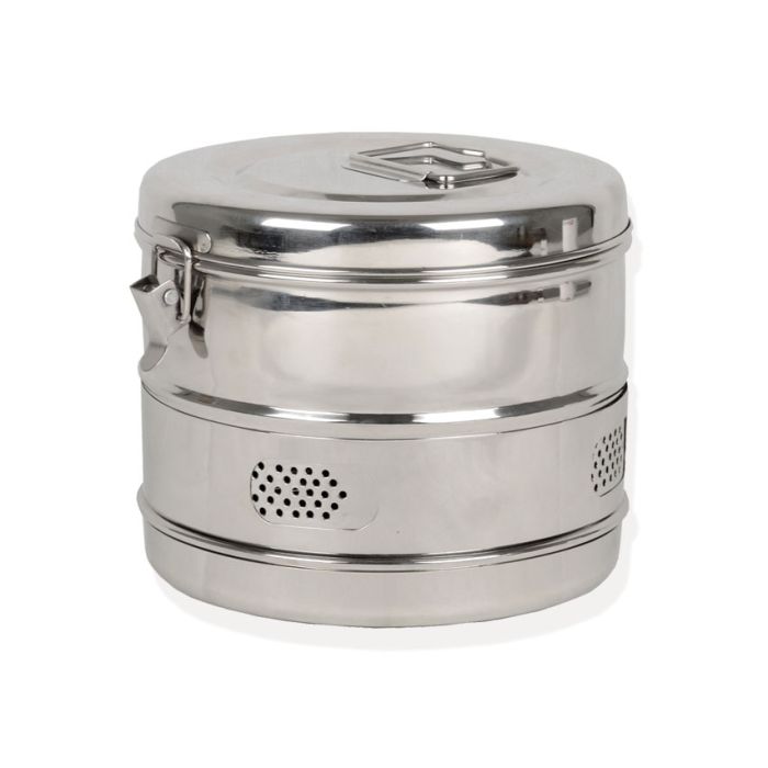 Drum cilindrico per sterilizzazione diametro 190 x h 160 mm Gima