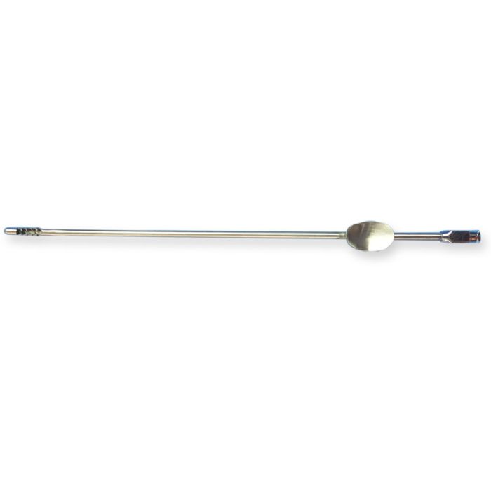 CANNULA ASPIRAZIONE NOVAK in acciaio inox misura 23 cm 