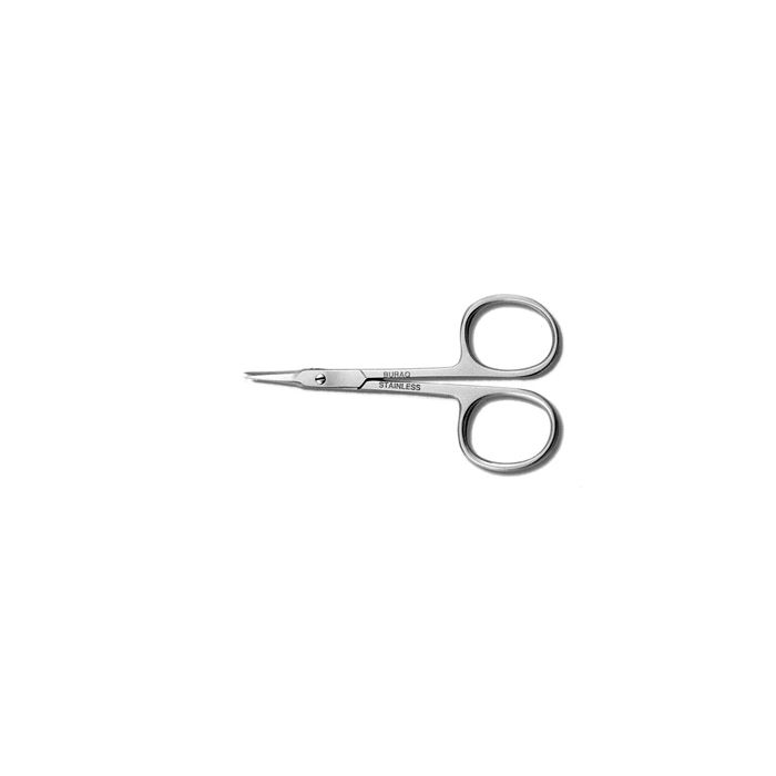 Forbicine curve in acciaio-Forbici a punte acute per manicure-9 cm-Gima