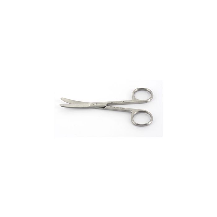 FORBICI CURVE punte smusse in acciaio inox misura 18 cm
