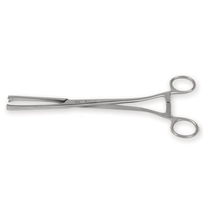 PINZA MUSEUX VULSELLUM in acciaio inox misura 8mm retta - 24 cm 
