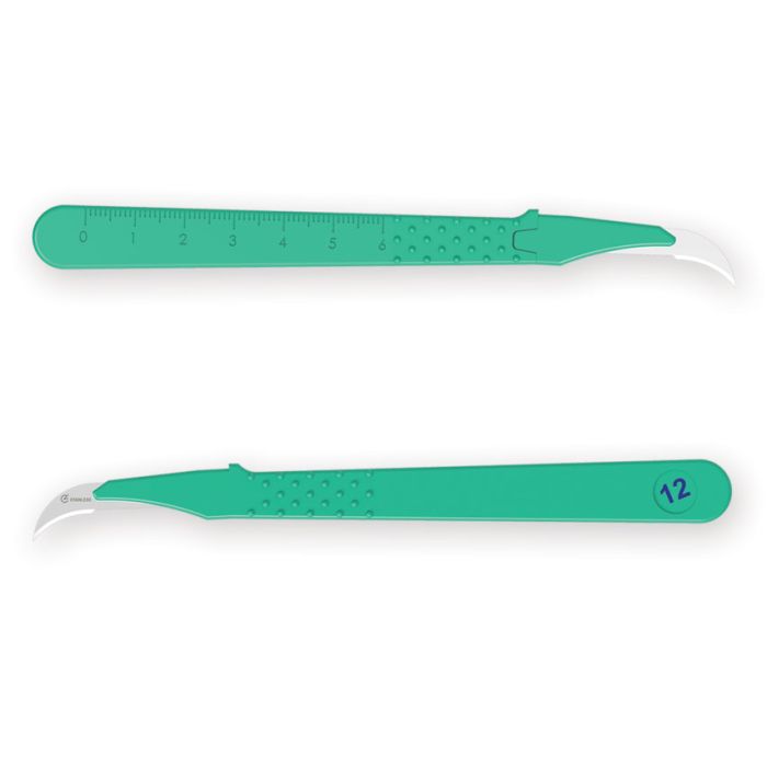 BISTURI GIMA MONOUSO N. 12 STERILI conf. 10 pezzi