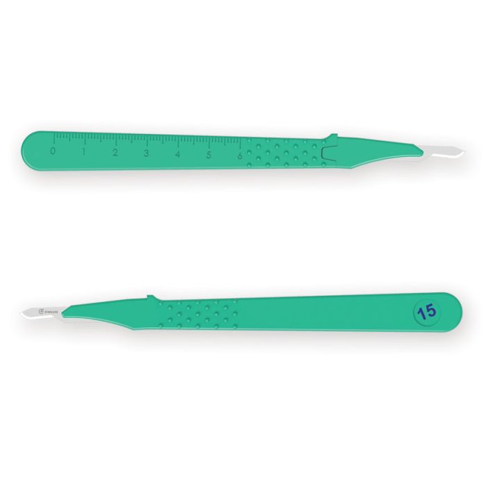 BISTURI GIMA MONOUSO N. 15 STERILI conf. 10 pezzi