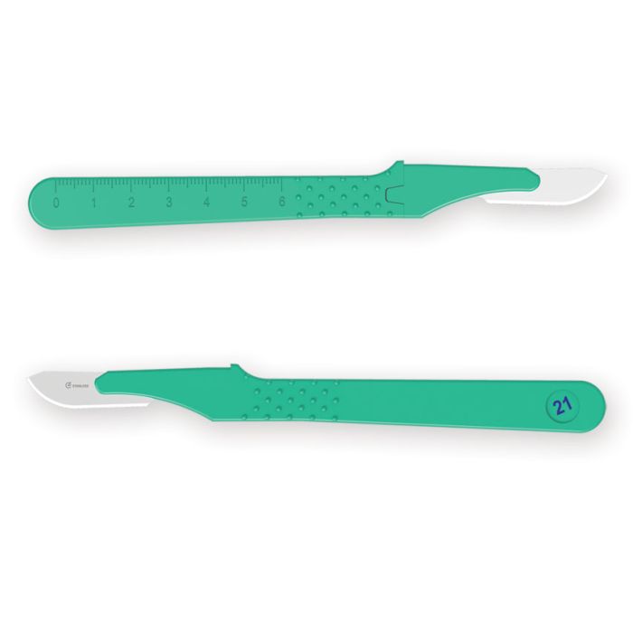 BISTURI GIMA MONOUSO N. 21 STERILI conf. 10 pezzi