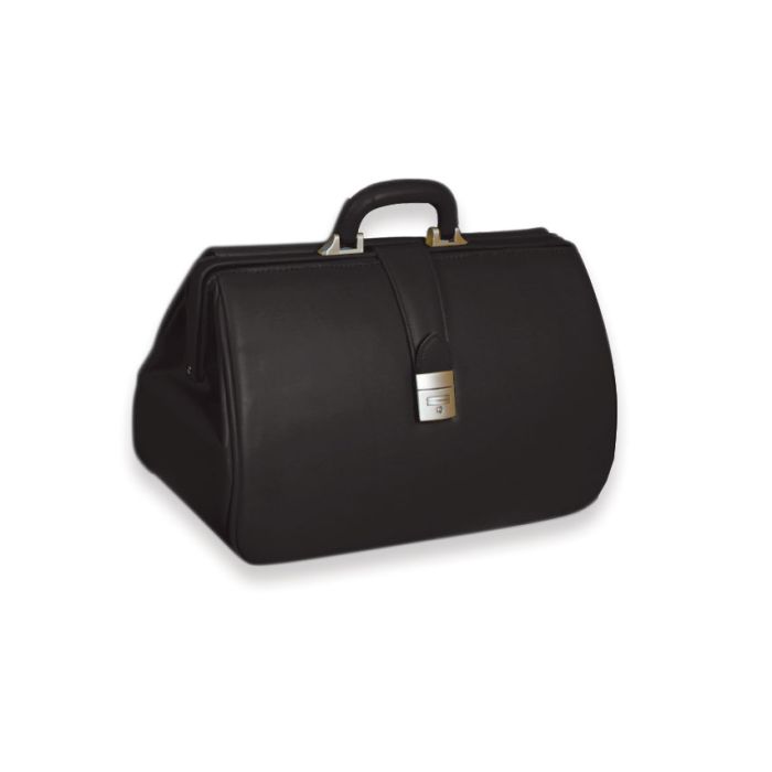 BORSA "KANSAS" SKAY - borsa per medico in pelle nera