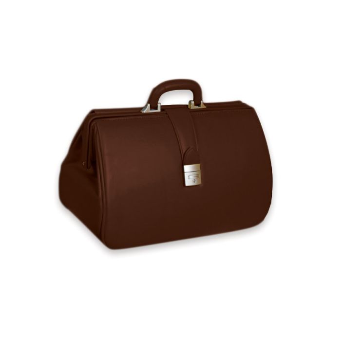 BORSA "KANSAS" SKAY - borsa per medico in marrone scuro