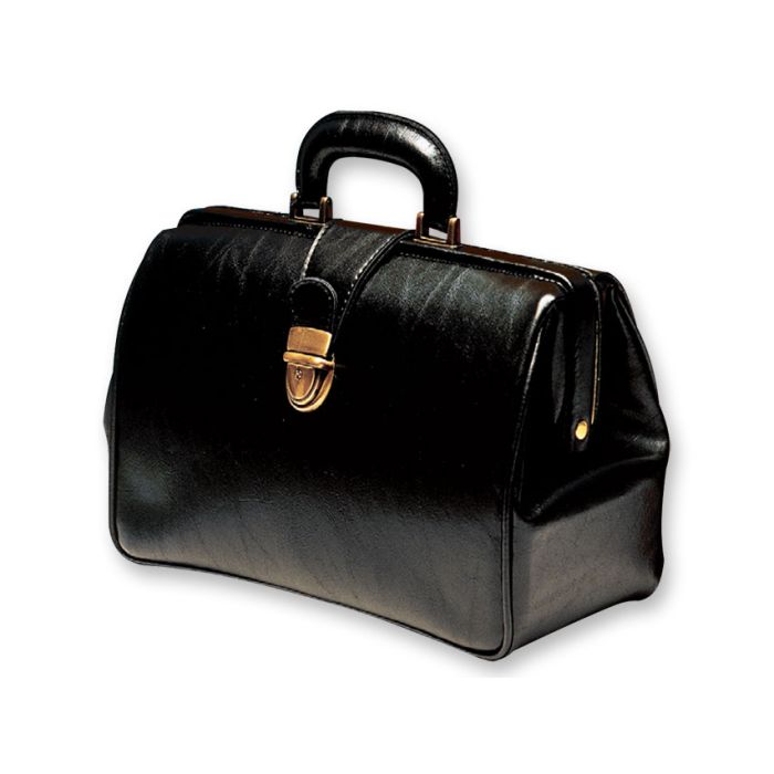 BORSA "TEXAS SKAY" - borsa per medico in pelle nera 