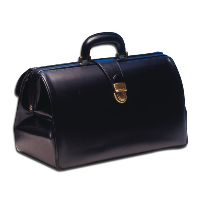 BORSA "SUPERTEXAS PELLE" GIMA - borsa per medico in pelle nera 