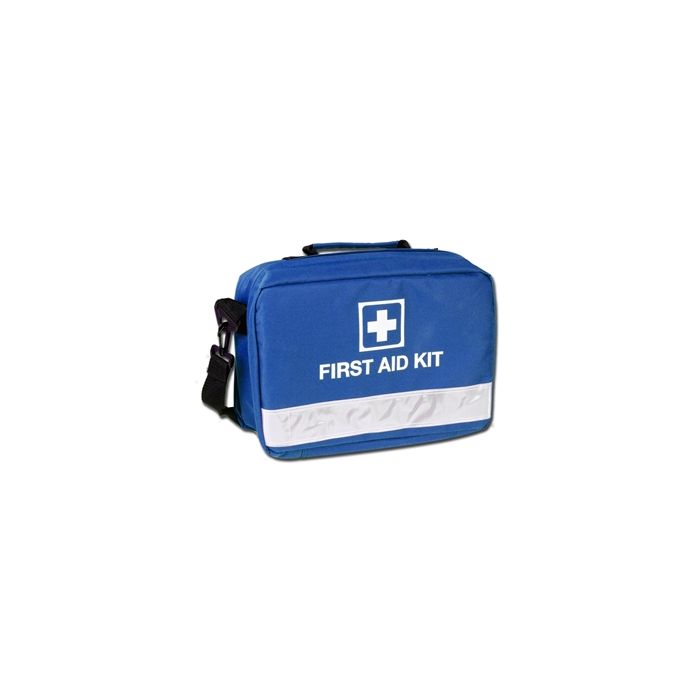 Borsa primo soccorso blu a tracolla-Borsa first aid vuota-Gima