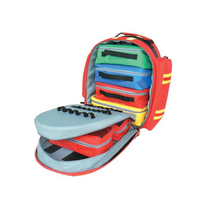 ZAINO LOGIC 2 GIMA in poliestere colore rosso 