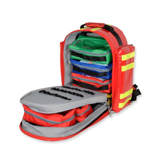 ZAINO LOGIC 2 IN PVC GIMA in poliestere colore rosso 