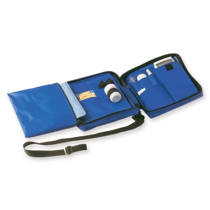BORSA DIABETIC BAG GIMA - borsa per il trasporto di medicinali in nylon blu 