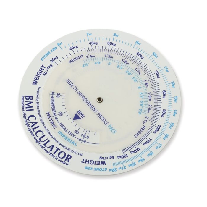 DISCO CALCOLATORE BMI 