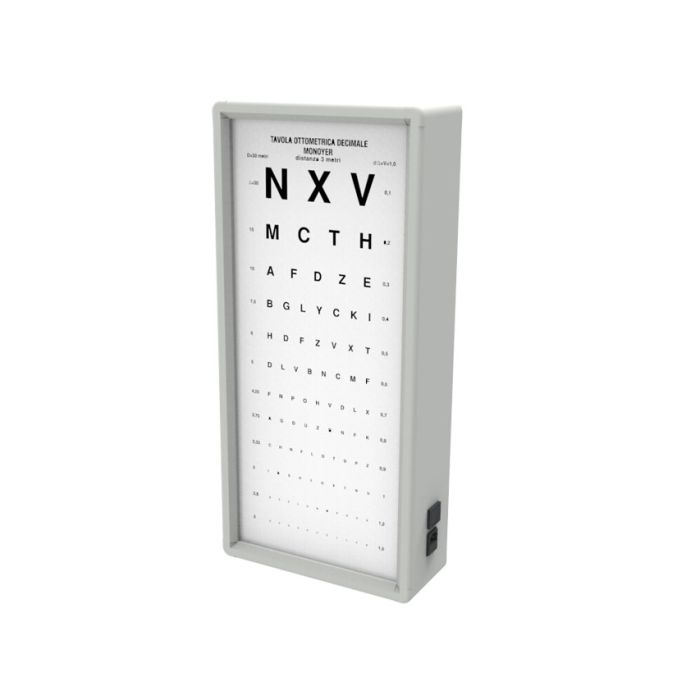 OTTOTIPO LUMINOSO MONOYER 3 metri 