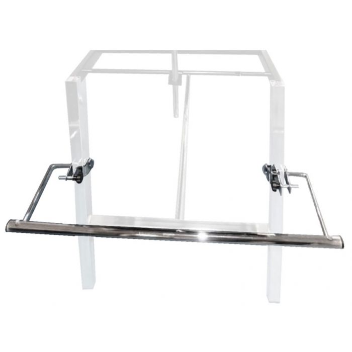 Supporto reggi rotolo lenzuolini monouso in acciaio-Gima