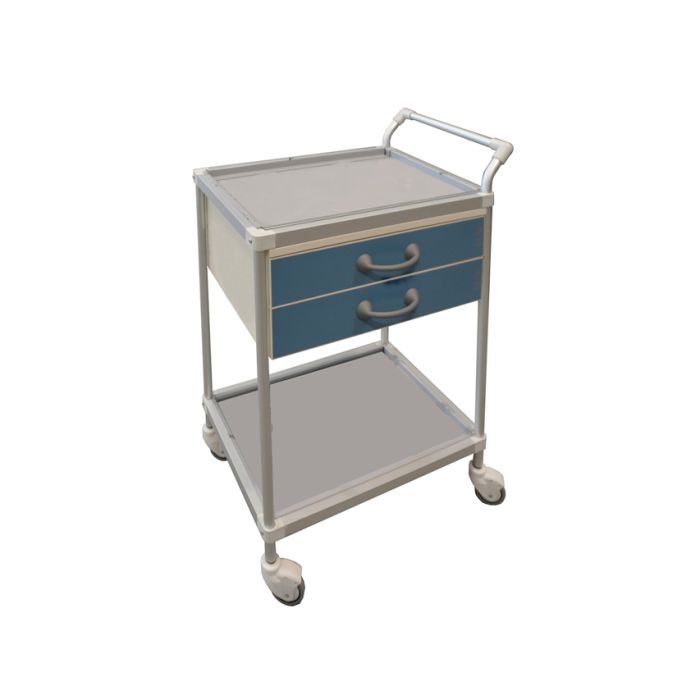 CARRELLO DELUXE 65 x 45 ALTEZZA 80 cm con 2 cassetti - 29 x 40 x 10,5 cm 