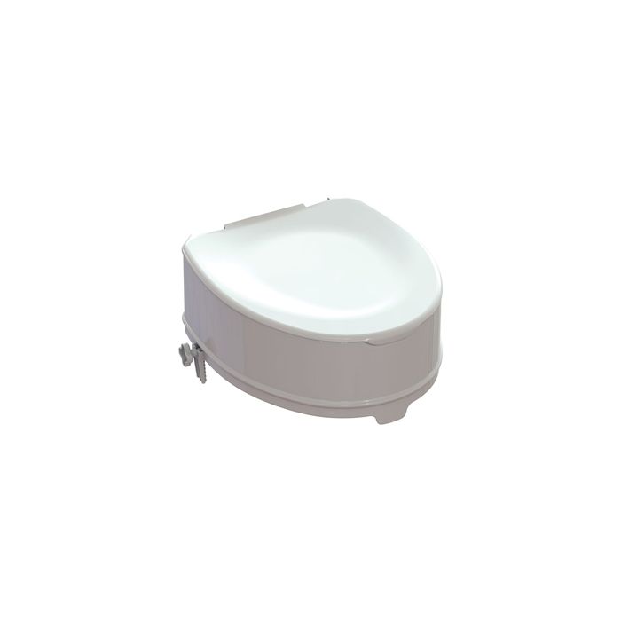 RIALZO PER WC con sistema di fissaggio altezza 15 cm