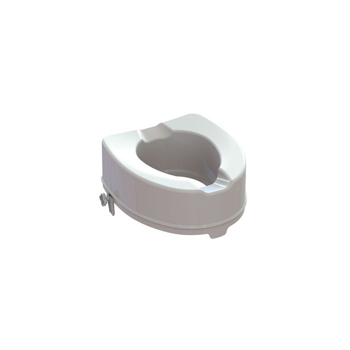 RIALZO PER WC con sistema di fissaggio altezza 15 cm aperto