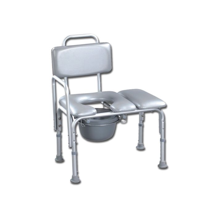 SEDIA DA BAGNO CON SCHIENALE - portata 100 kg