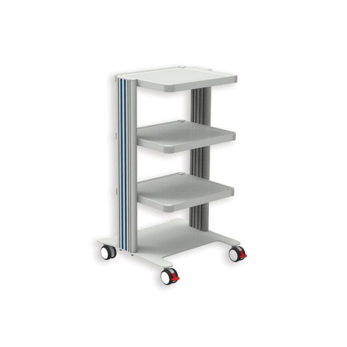 CARRELLO EASY 3 ripiani 40x36 cm con base 