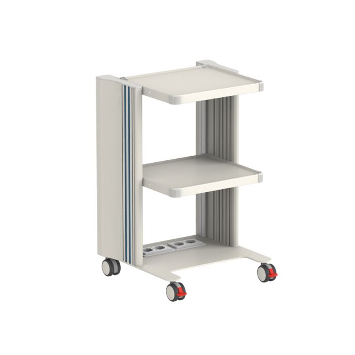CARRELLO EASY POWER 2 ripiani 40X36 cm con base